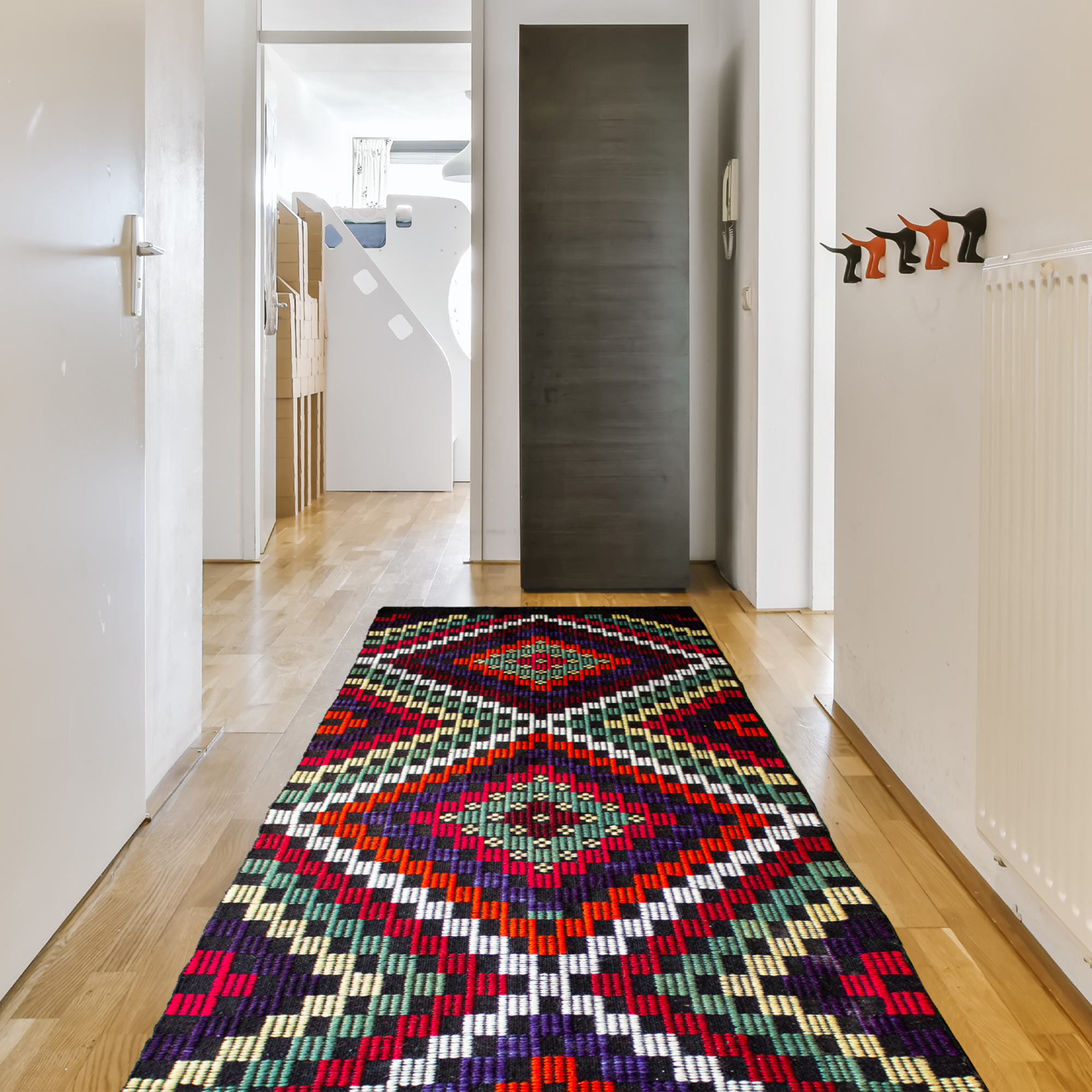 Anatolian Diamond Motif Kilim