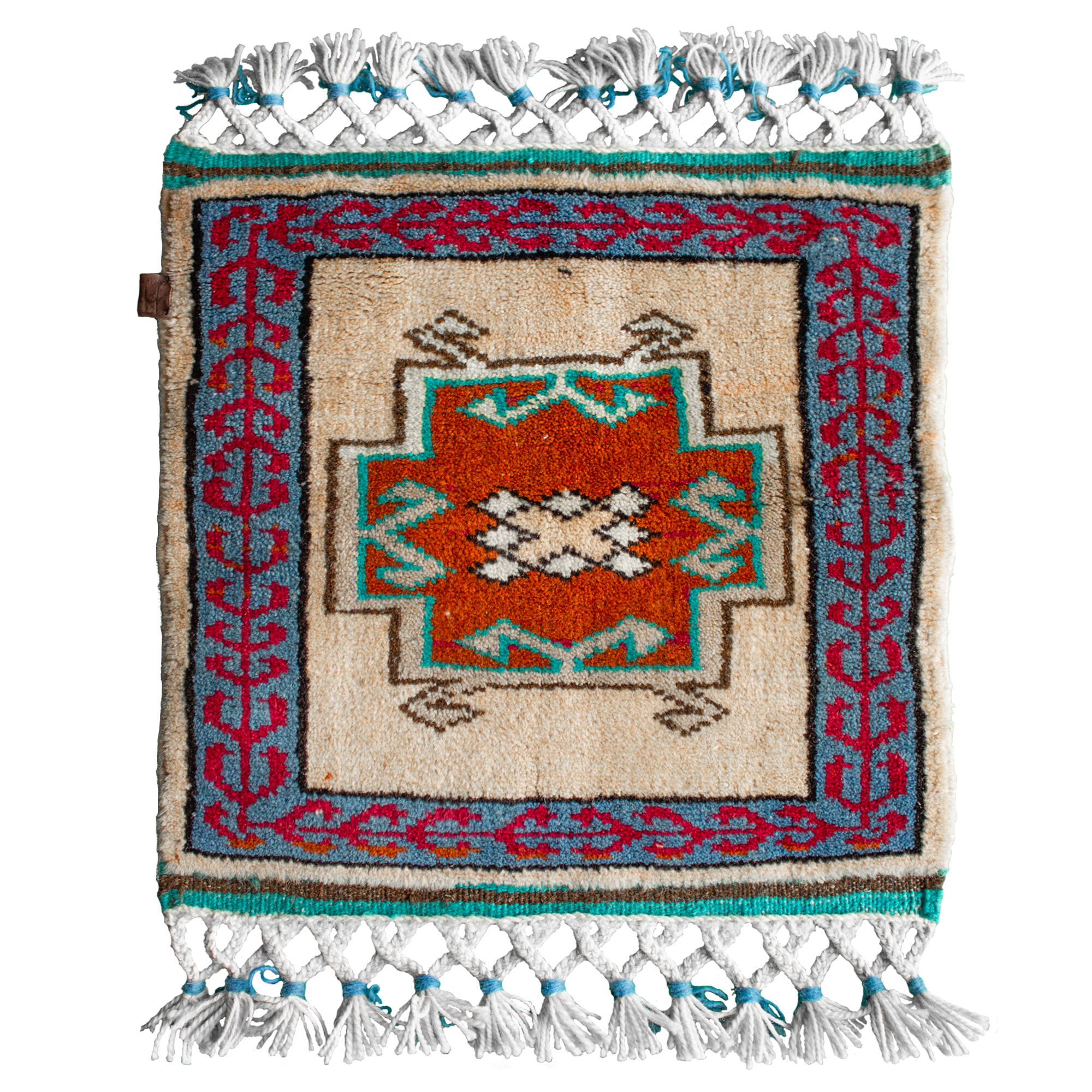 Anatolian Rug with Geometric Motifs